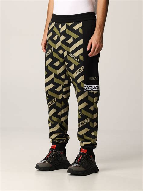 versace plug pants|Versace pants men's.